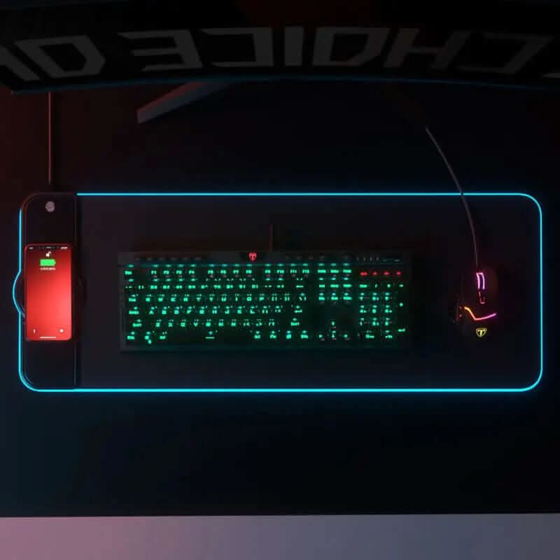 Tapis de souris recharge sans fil intégré Les Visionnaires