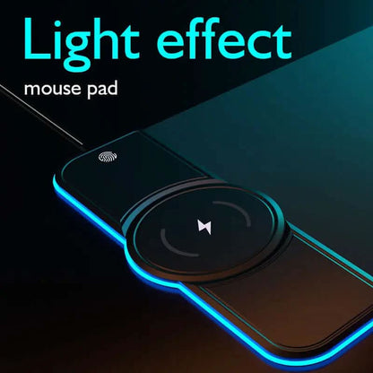 Tapis de souris recharge sans fil intégré Les Visionnaires