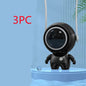 ventilateur de cou personnel rechargeable USB avec design d'astronaute Les Visionnaires