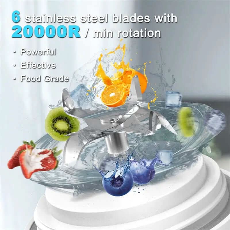 Blender portable USB rechargeable Les Visionnaires