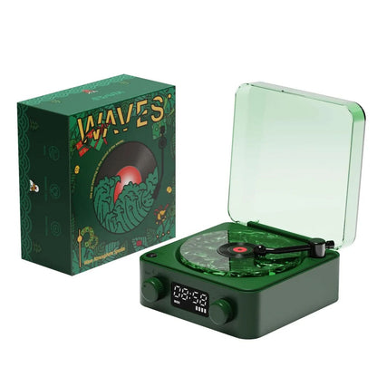 Platine vinyle rétro sans fil Bluetooth 5.0 Les Visionnaires