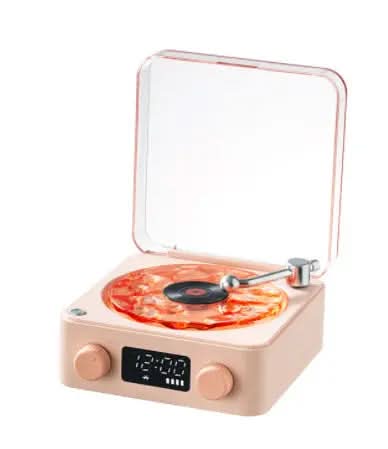 Platine vinyle rétro sans fil Bluetooth 5.0 Les Visionnaires
