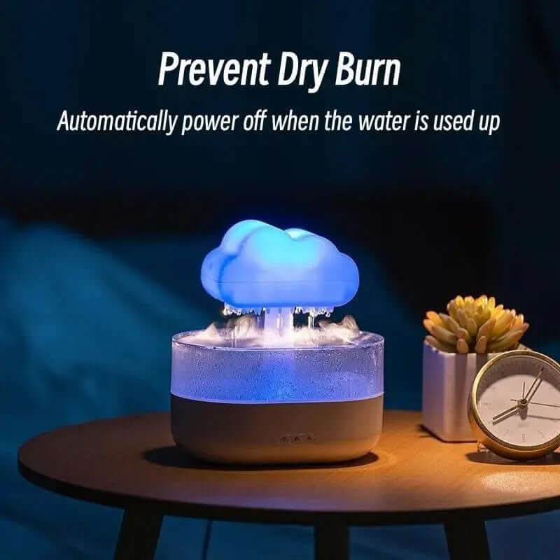 humidificateur veilleuse style nuage de pluie Les Visionnaires