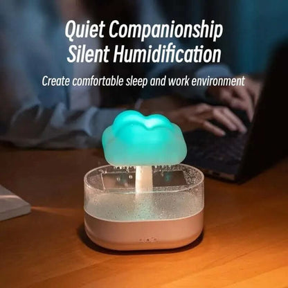 humidificateur veilleuse style nuage de pluie Les Visionnaires
