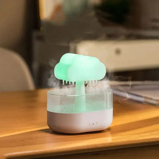 humidificateur veilleuse style nuage de pluie Les Visionnaires