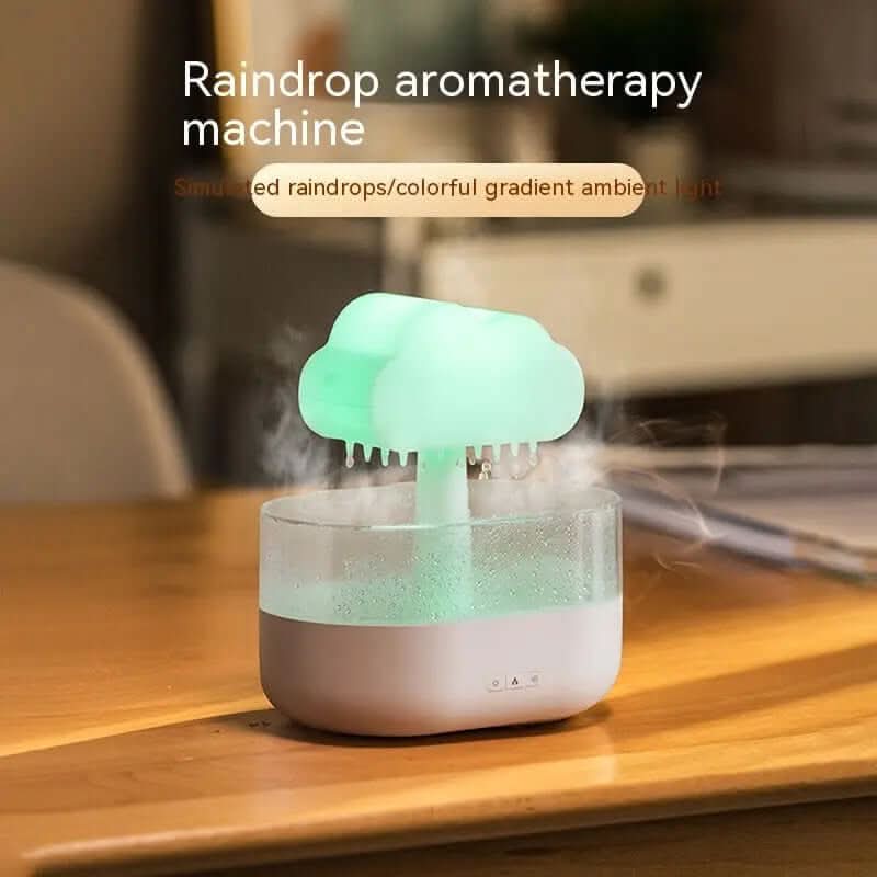 humidificateur veilleuse style nuage de pluie Les Visionnaires