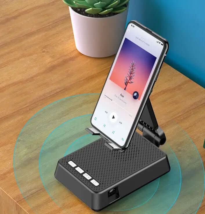 Support Diffuseur Smart avec Enceinte Bluetooth Les Visionnaires