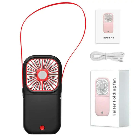 Ventilateur de cou mains libres rechargeable USB Les Visionnaires