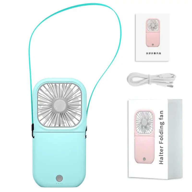 Ventilateur de cou mains libres rechargeable USB Les Visionnaires