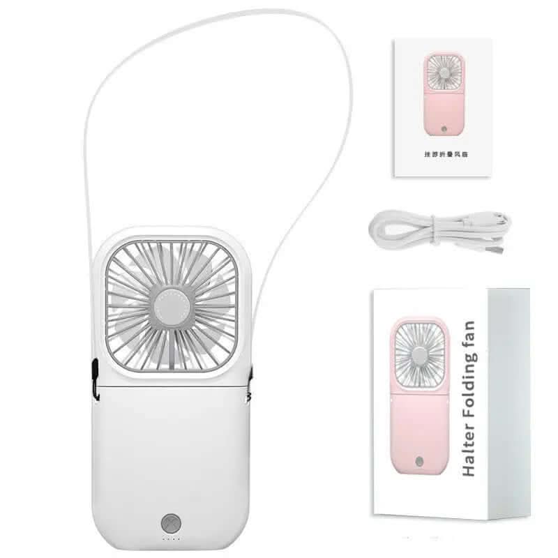 Ventilateur de cou mains libres rechargeable USB Les Visionnaires