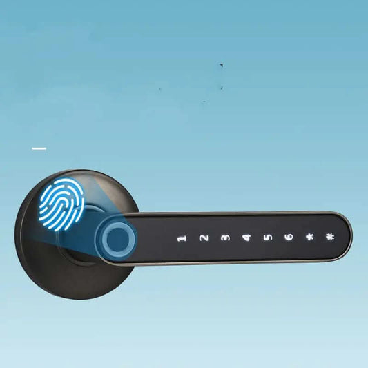 verrou intelligent avec empreinte digitale et mot de passe Les Visionnaires