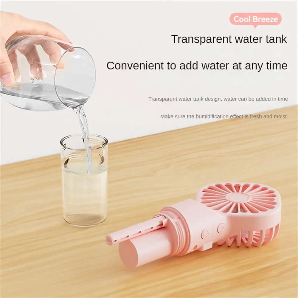 Ventilateur Portable avec Humidification Les Visionnaires