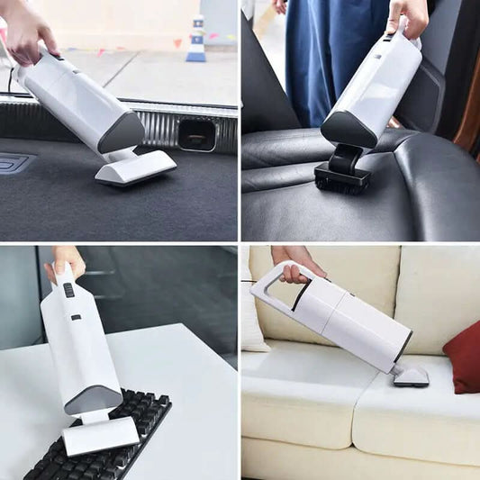 Aspirateur à Main Sans Fil Rechargeable – Puissant et Pratique Les Visionnaires