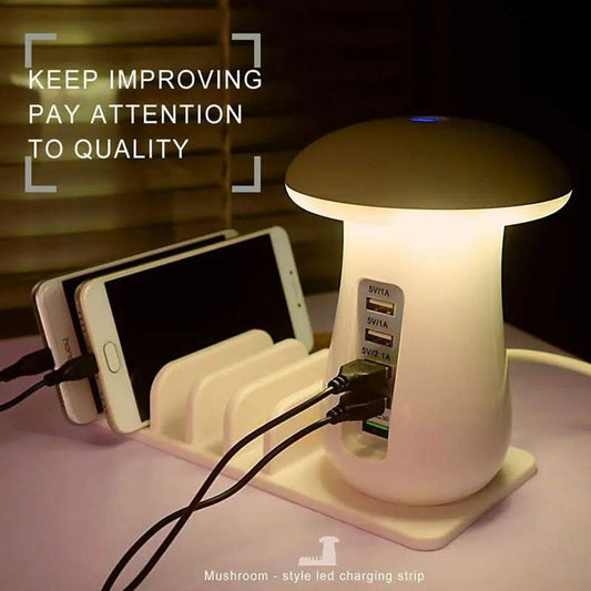 Lampe champignon multifonction 2 en 1 Les Visionnaires