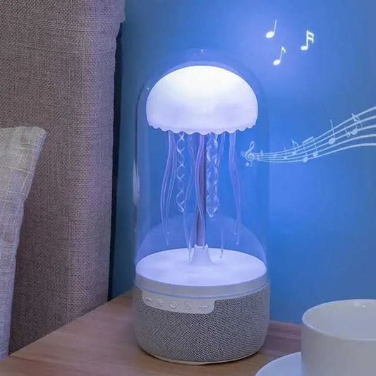 Lampe méduse colorée créative 3 en 1, haut-parleur Bluetooth compatible avec Ellyfish Les Visionnaires