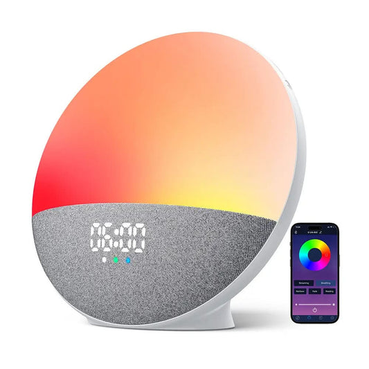 Lampe, Bluetooth Audio RVB Coloré Lumineux Les Visionnaires