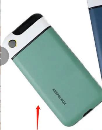 Coffret verrouillage téléphone minuterie vert de Les Visionnaires avec design compact et fonction de temporisation