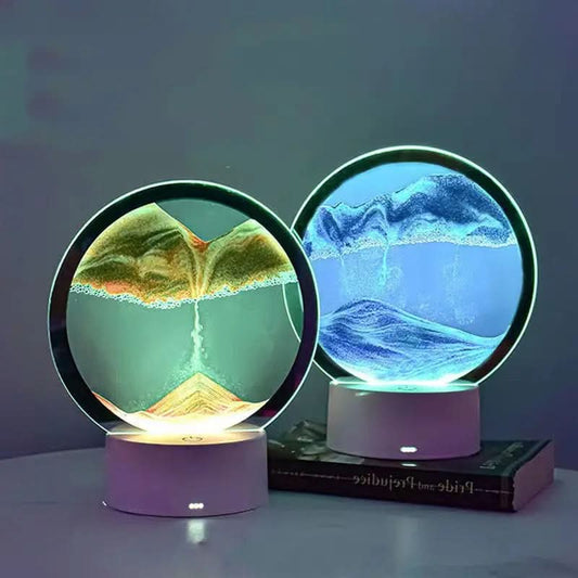 Lampe de chevet créative 3D Quicksand Les Visionnaires