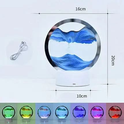 Lampe de chevet créative 3D Quicksand Les Visionnaires