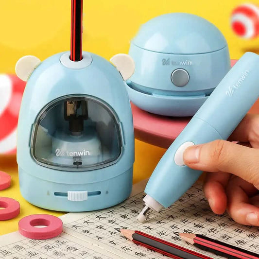 kit de fournitures scolaires électriques Les Visionnaires