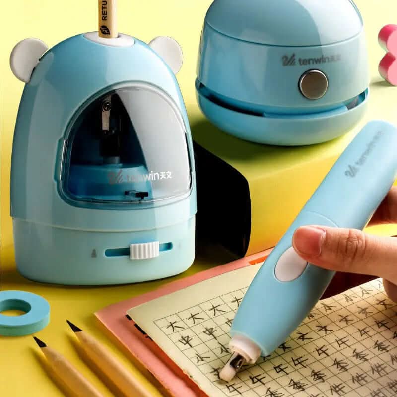 kit de fournitures scolaires électriques Les Visionnaires