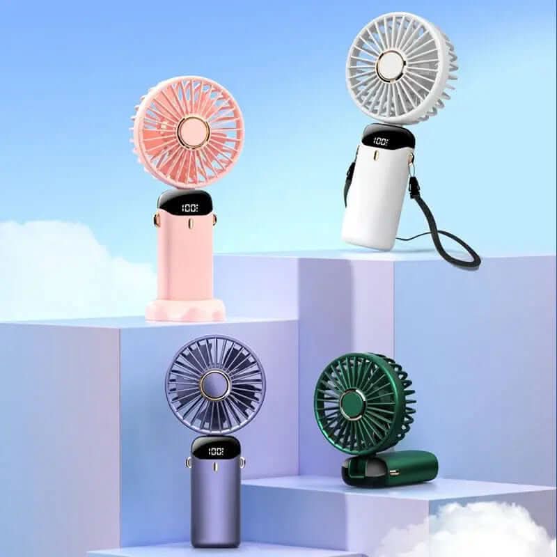Ventilateur portable USB rechargeable, Les Visionnaires