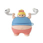 coque en silicone 3D avec un petit bonhomme musclé Les Visionnaires