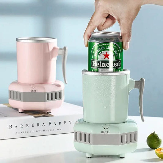 Mini tasse de refroidissement à glace à double usage, les gadgets de cuisine Les Visionnaires