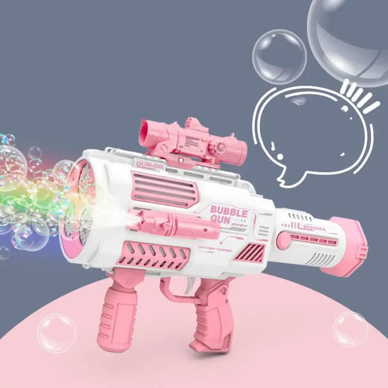 Pistolet à Bulles Rocket- jeux extérieur Les Visionnaires