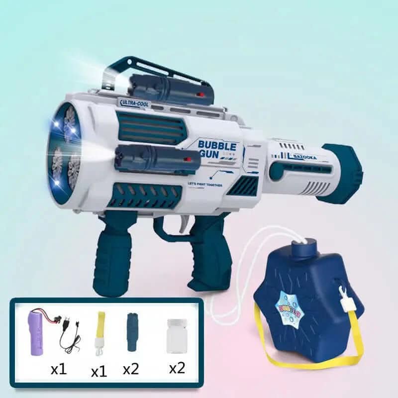 Pistolet à Bulles Rocket- jeux extérieur Les Visionnaires