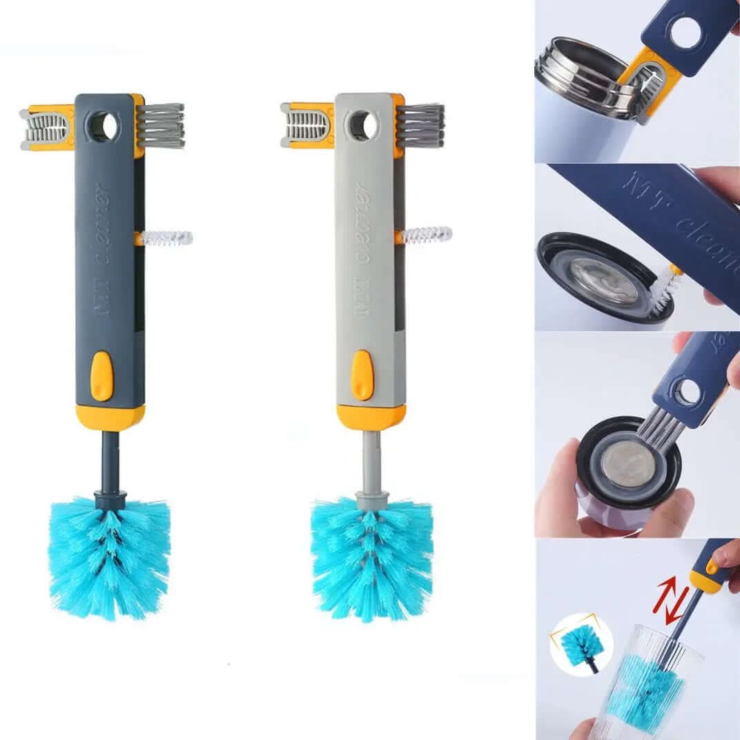 brosse de nettoyage multifonctionnelle 4-en-1 Les Visionnaires