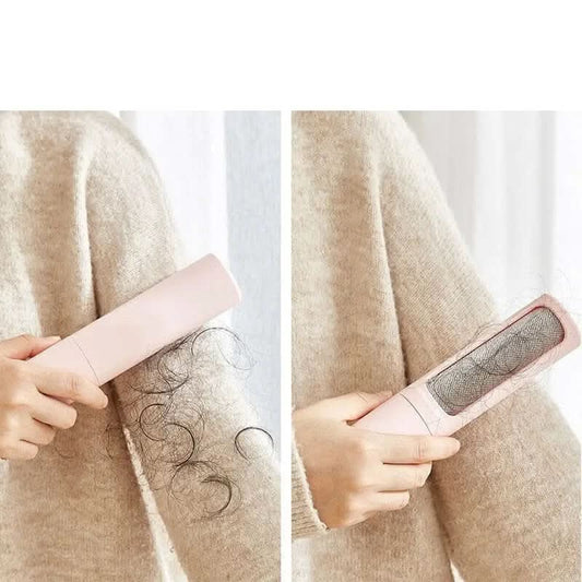 Brosse Réutilisable 2-en-1 pour Poils d’Animaux – Les Visionnaires