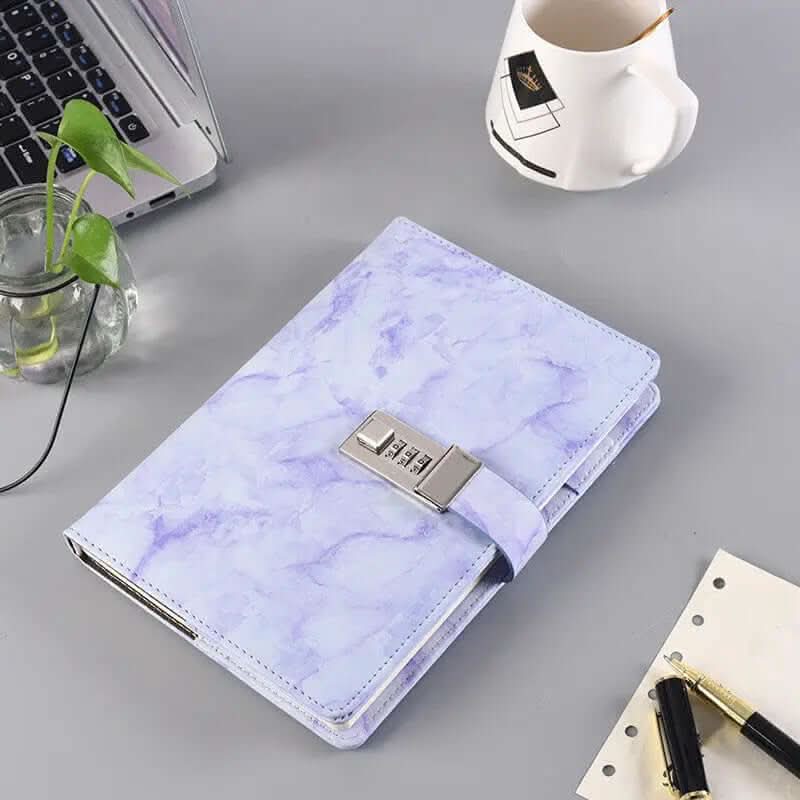 Carnet rétro avec cadenas Les Visionnaires