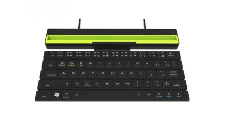 Clavier portable pliable sans fil Outdoor Office Les Visionnaires