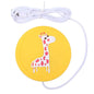 Dessous de verre chauffant USB, design cartoon Les Visionnaires