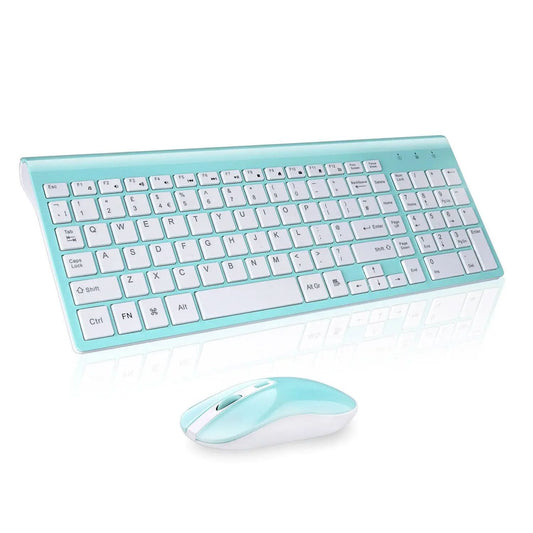 Ensemble clavier et souris sans fil tendance 2,4 GHz Les Visionnaires