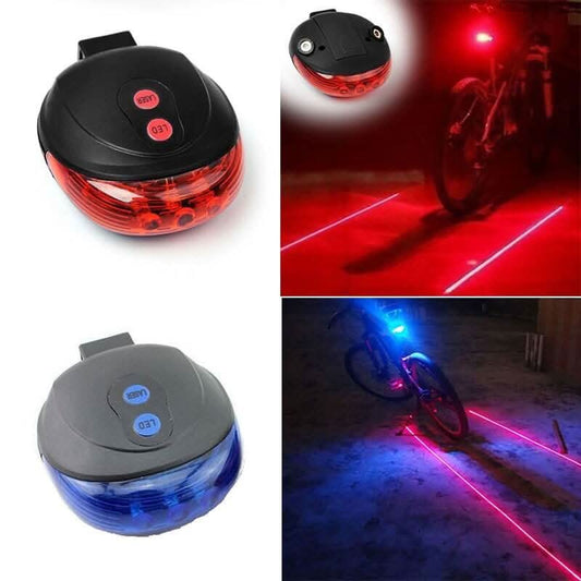Feu arrière de vélo 5 LED Les Visionnaires