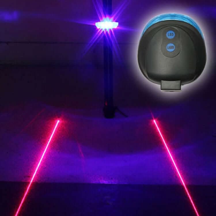 Feu arrière de vélo 5 LED Les Visionnaires