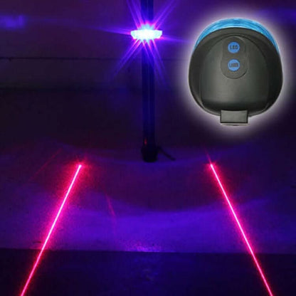 Feu arrière de vélo 5 LED Les Visionnaires