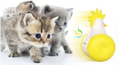 Jouet pour chat- jouet Électrique Sonore Tumbler pour Chat Les Visionnaires