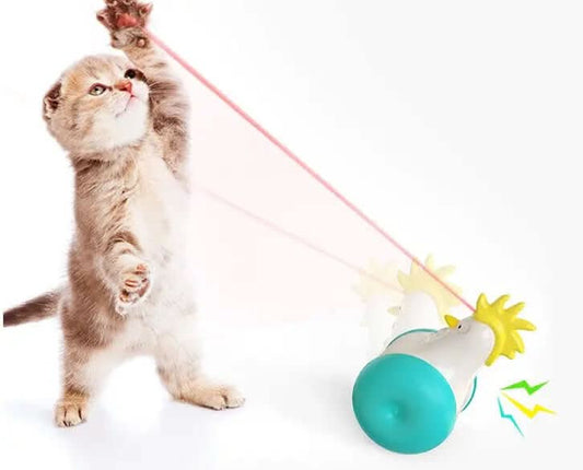Jouet pour chat- jouet Électrique Sonore Tumbler pour Chat Les Visionnaires