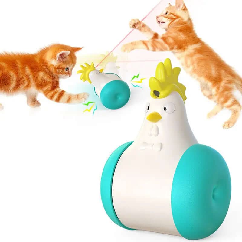 Jouet pour chat- jouet Électrique Sonore Tumbler pour Chat Les Visionnaires