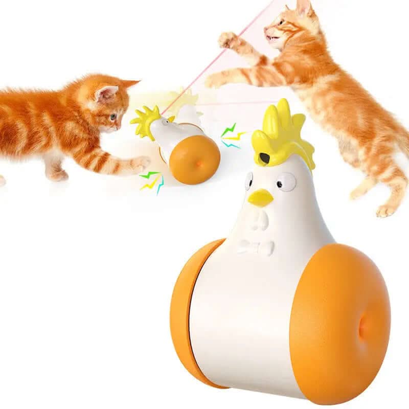 Jouet pour chat- jouet Électrique Sonore Tumbler pour Chat Les Visionnaires