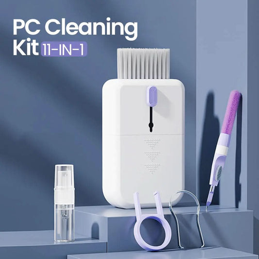 Kit de nettoyage multifonction portable 11 en 1 Les Visionnaires