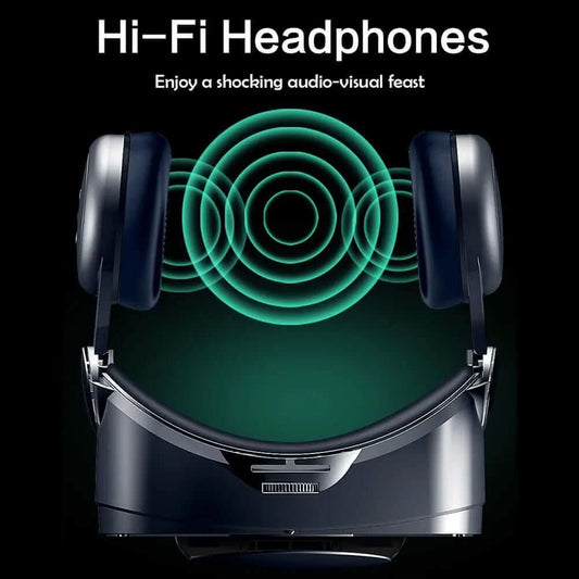 VR Helmet 3D Glasses Virtual Reality Support 0-800 Myopia For Smartphone Smart Phone Headset Les Visionnaires