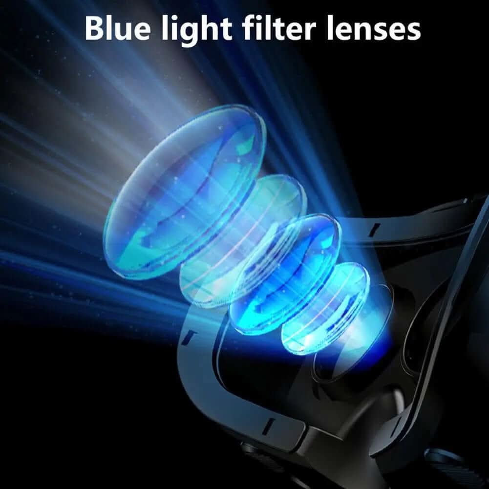 VR Helmet 3D Glasses Virtual Reality Support 0-800 Myopia For Smartphone Smart Phone Headset Les Visionnaires