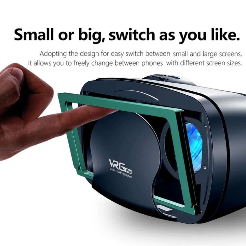 VR Helmet 3D Glasses Virtual Reality Support 0-800 Myopia For Smartphone Smart Phone Headset Les Visionnaires