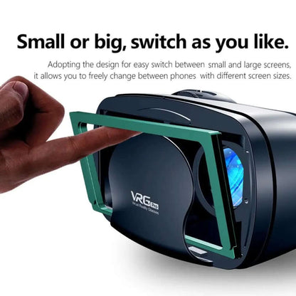 VR Helmet 3D Glasses Virtual Reality Support 0-800 Myopia For Smartphone Smart Phone Headset Les Visionnaires