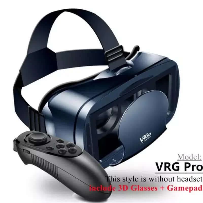 VR Helmet 3D Glasses Virtual Reality Support 0-800 Myopia For Smartphone Smart Phone Headset Les Visionnaires