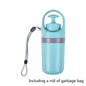 Portable Lightweight Dog Pooper Scooper With Built-in Poop Bag Dispenser Eight-claw Shovel For Pet Toilet Picker Pet Products Les Visionnaires